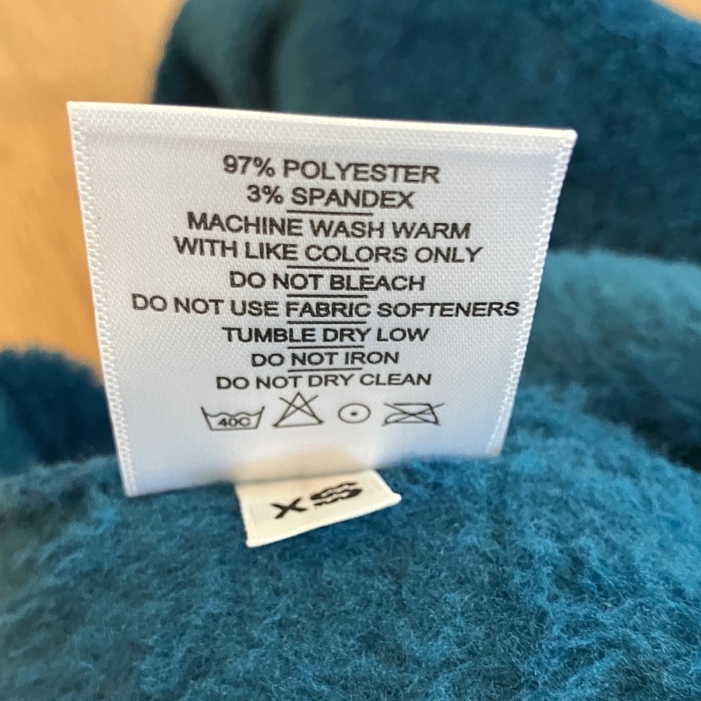 American Giant Woman’s Polartec Fleece Zip Up Hoodie Jacket Made in the USA - Picture 8 of 8
